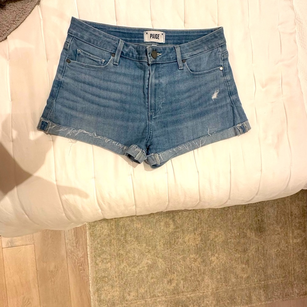Paige denim short size 28